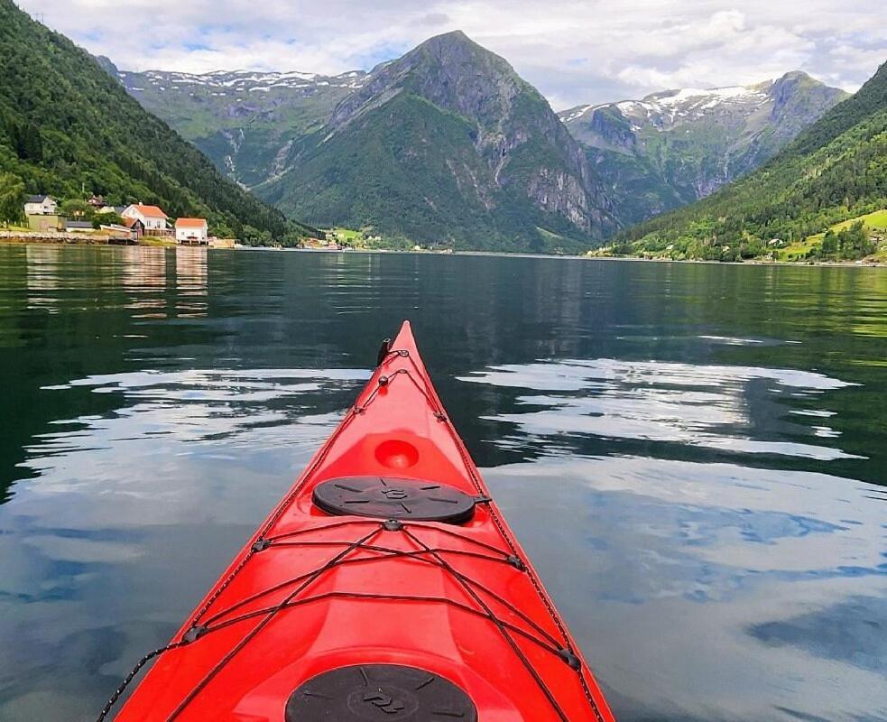 Balestrand Fjordapartments Holmen 19A Bagian luar foto