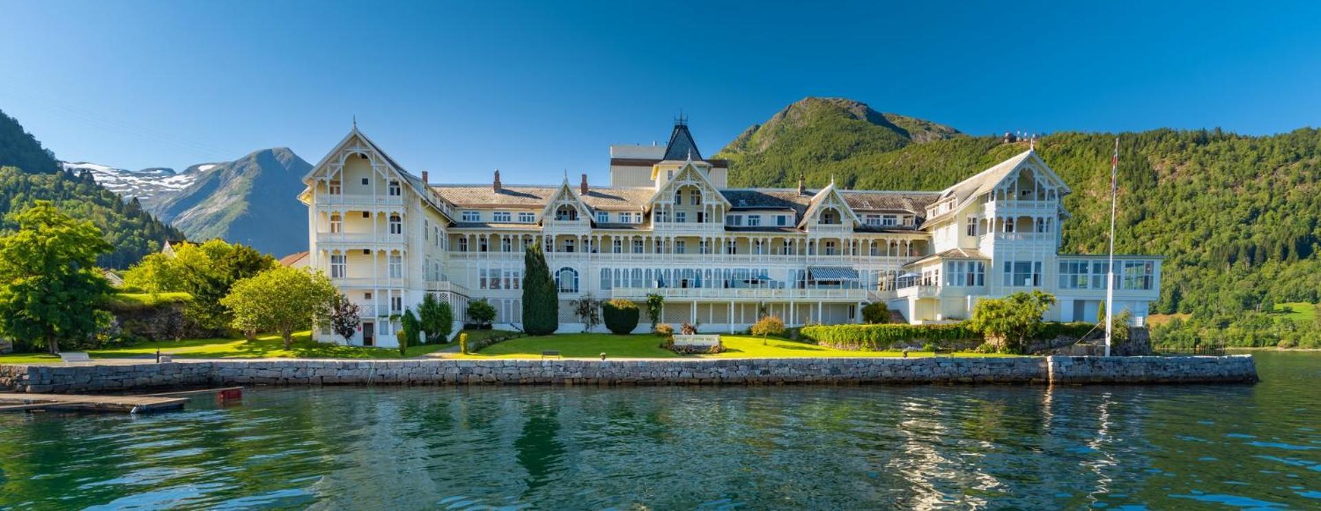 Balestrand Fjordapartments Holmen 19A Bagian luar foto